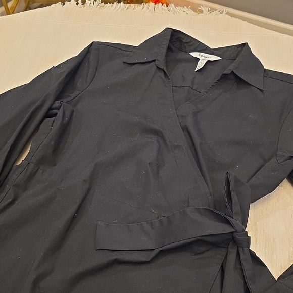 SPANX The Best Poplin Wrap Dress - Picture 4 of 11